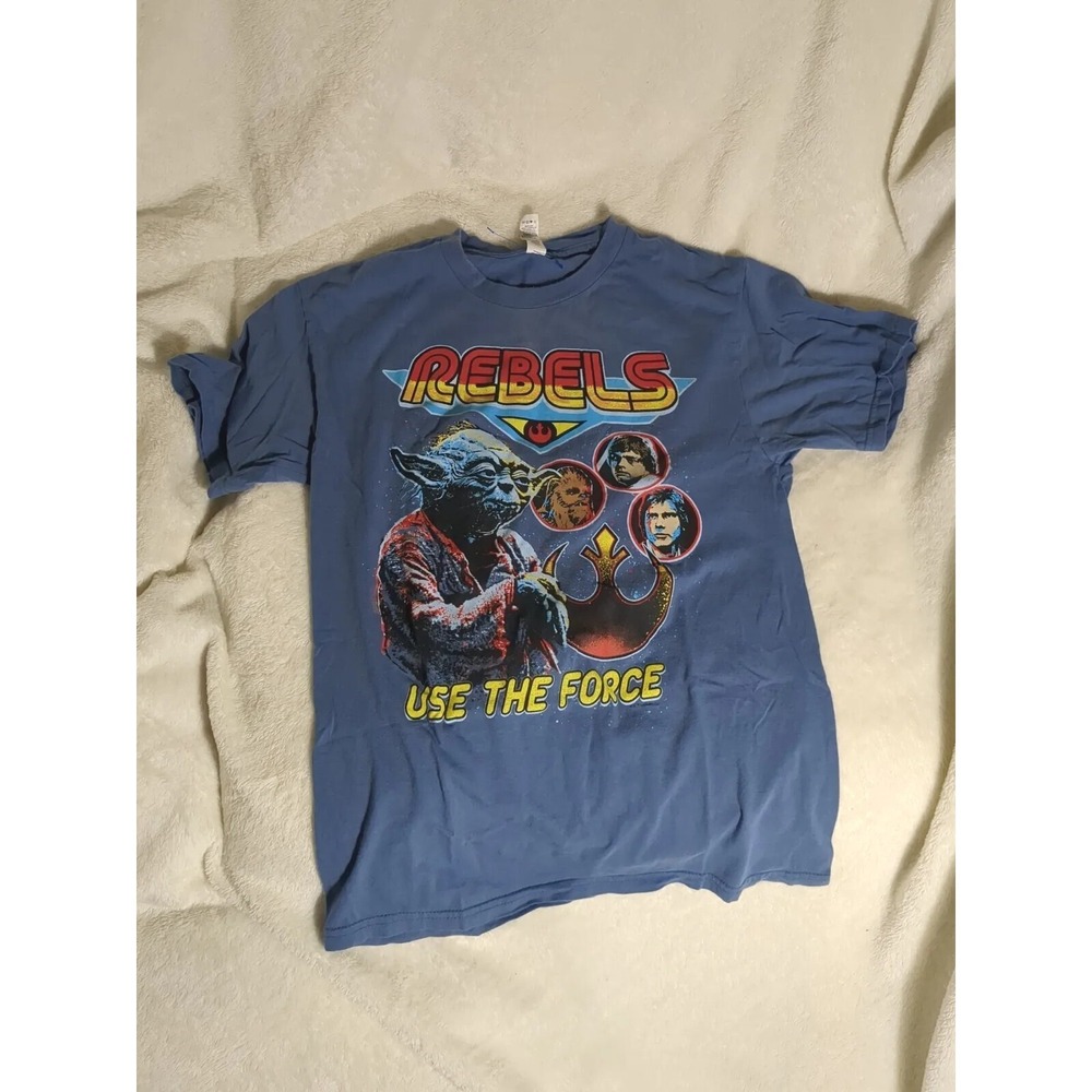 Star Wars Rebels T Shirt Yoda Use The Force Size Small - Picture 2 of 4